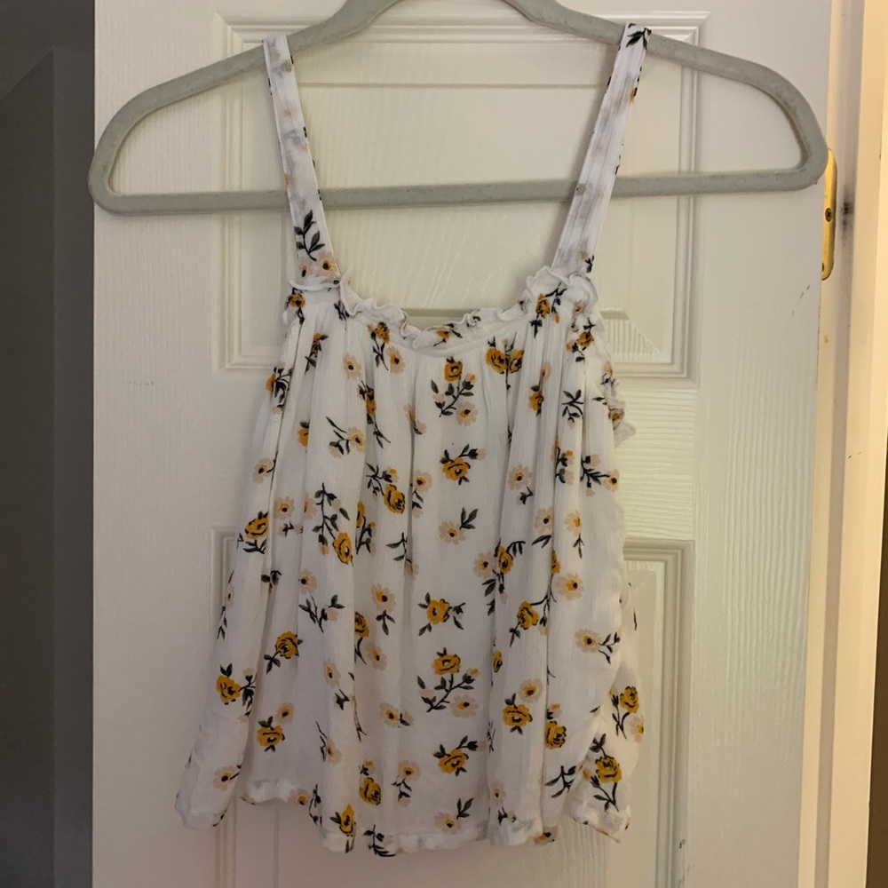 Cute Flowy Floral Tank